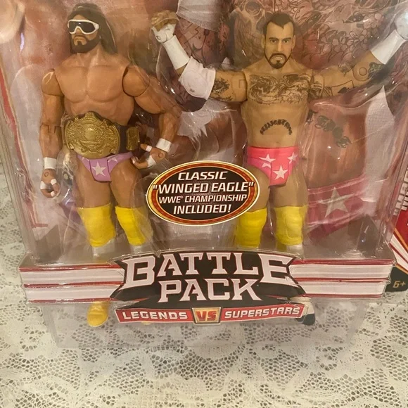 WWE Mattel Wrestling Figure 2 Pack Macho Man Randy Savage & CM Punk - Picture 2 of 10